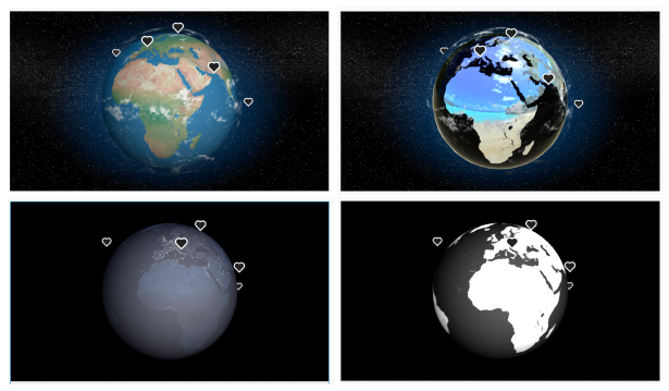 WP Earth 3D for Gutenberg - 2